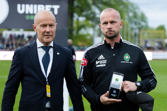 Skövdes tränare Tobias Linderoth