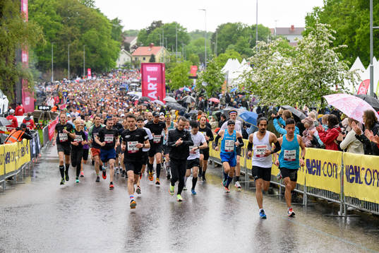 Löpare startar i Göteborgsvarvet