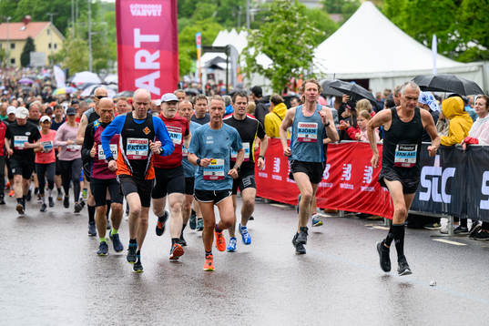 Löpare startar i Göteborgsvarvet