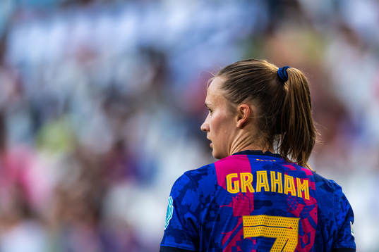 Caroline Graham Hansen of Barcelona