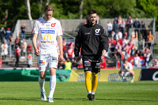 Degerfors Adam Carlén och Jeffrey Gal deppar