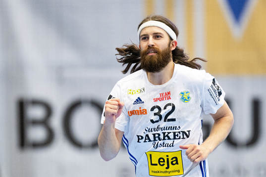 Ystad IFs Julius Lindskog Andersson jublar
