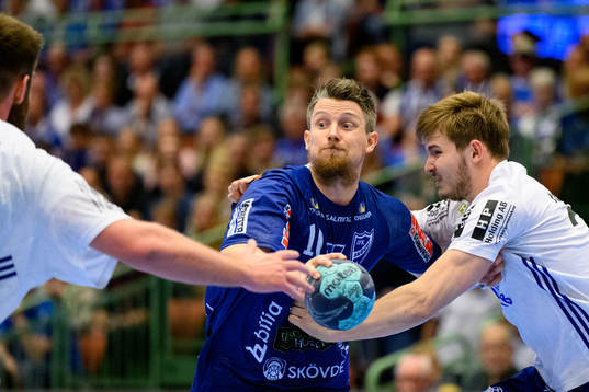 Skövdes Matias Jepsen och Ystad IFs Kasper Palmar