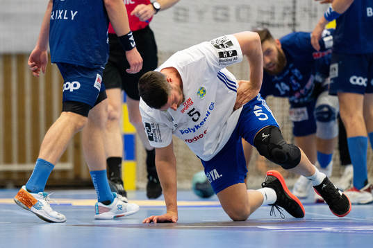 Ystad IFs Kim Andersson har ont