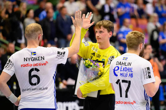 Ystad IFs målvakt Niklas Krafts
