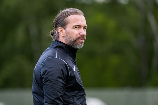 Brommapojkarnas tränare Lukasz Syberyjski