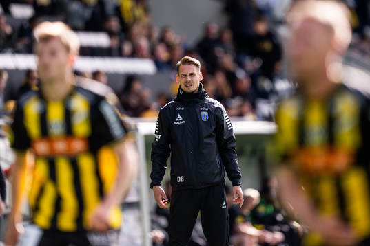 Sirius tränare Daniel Bäckström