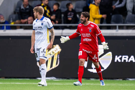 Sirius målvakt Tommi Vaiho deppar