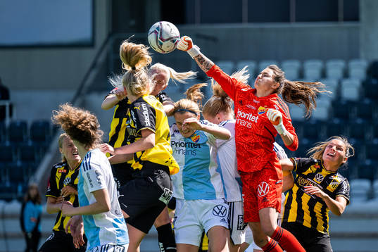 Djurgårdens målvakt Kelsey Daugherty