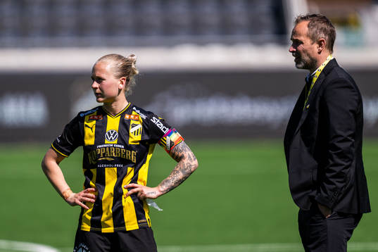 Häckens Filippa Curmark och fotbolls- och