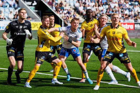 Elfsborgs målvakt Tim Rönning, Rasmus Alm och IFK