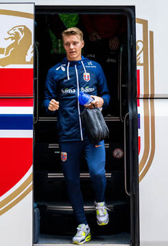 Martin Ødegaard of the Norwegian national football team