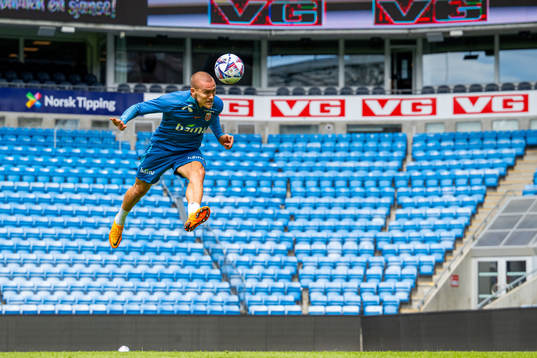 Leo Østigård of the Norwegian national football team