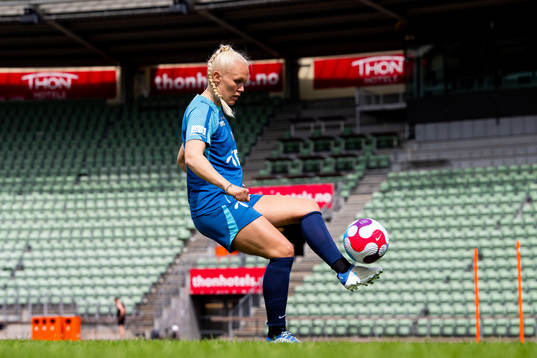 Maria Thorisdottir of the Norwegian women's national