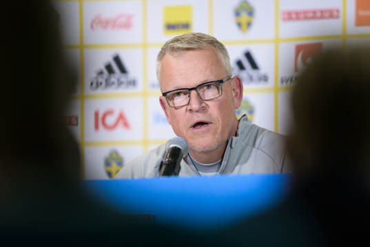 Head coach Janne Andersson of the Swedish national football