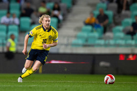 Emil Forsberg of Sweden