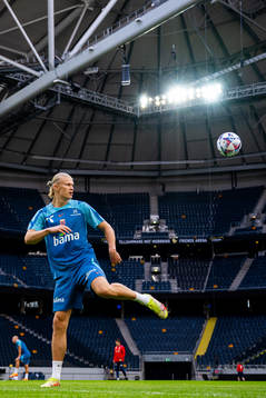 Erling Braut Haaland of the Norwegian national football team