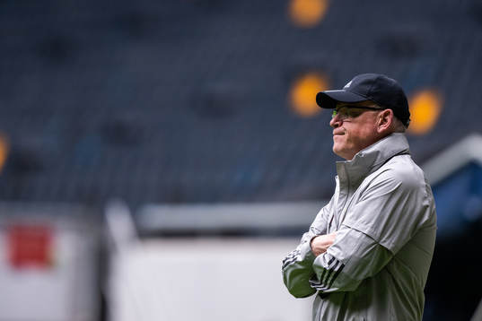 head coach Janne Andersson of the Swedish national football