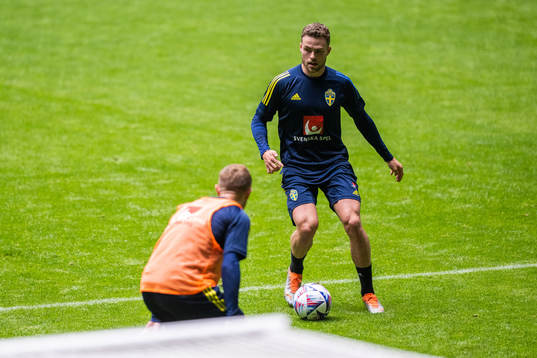 Gabriel Gudmundsson of the Swedish national football team