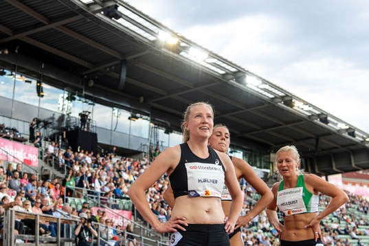 Moa Hjelmer, Klara Helander and Matilda Hellquist of Sweden