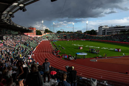 General view over Bislett stadium