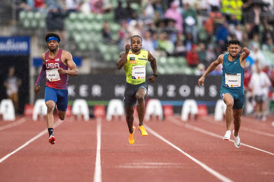 Noah Malone of USA, Ageze Salum Kashafali of Norway and