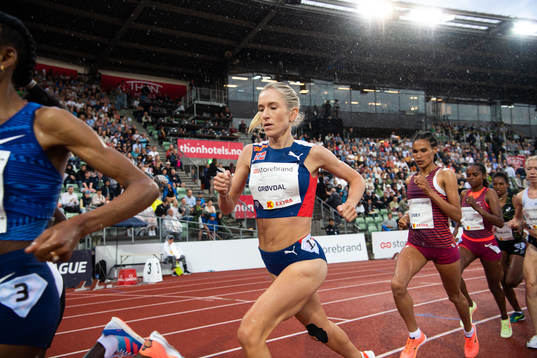 Karoline Bjerkeli Grøvdal of Norway