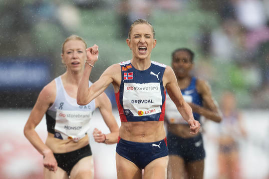 Karoline Bjerkeli Grøvdal of Norway