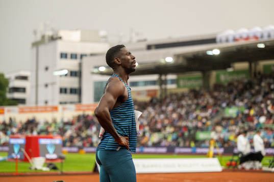 Reece Prescod of Great Britain