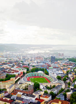 General view of Bislett Stadion