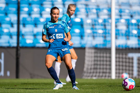 Guro Reiten of the Norwegian women's national football team