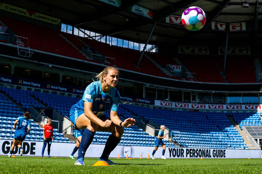 Lisa Fjeldstad Naalsund of the Norwegian women's national