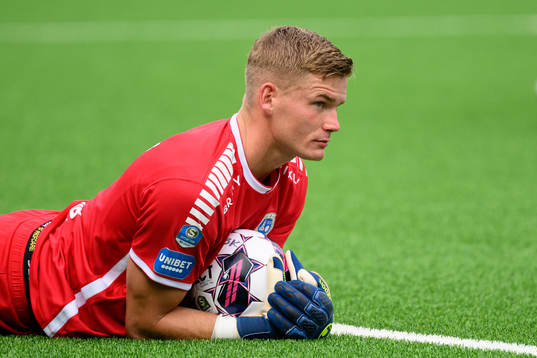 Utsiktens målvakt Johan Brattberg