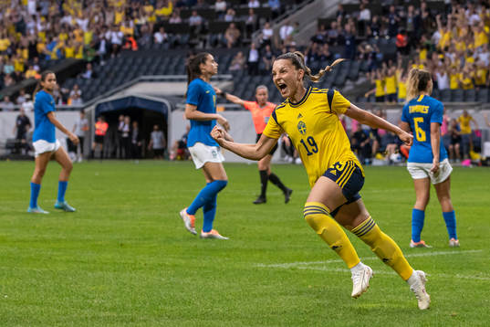 Bläddra bland fler bilder av Football, International Friendly,  Sweden - Brazil