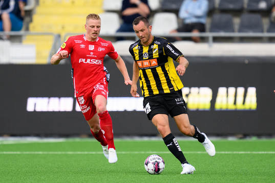 Elfsborgs Per Frick och Häckens Even Hovland