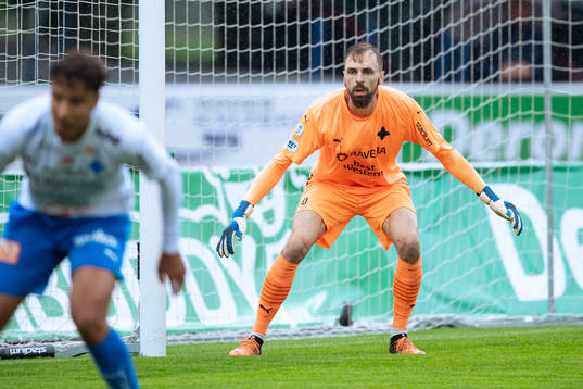 Värnamos målvakt Pilip Vaitsiakhovich