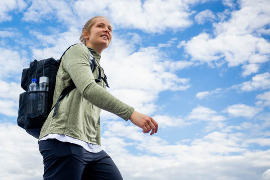 Goalkeeper Aurora Mikalsen of the Norwegian women’s