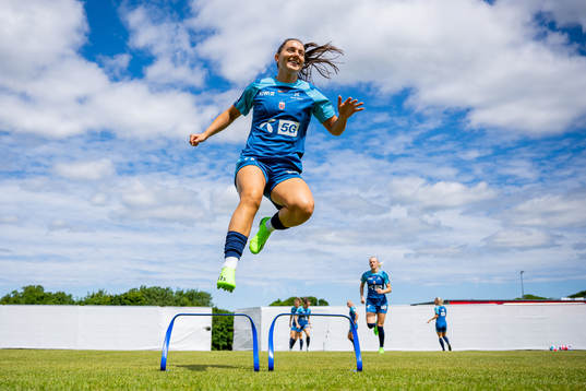 Vilde Bøe Risa of the Norwegian national football team