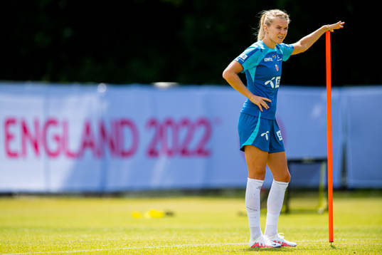 Ada Hegerberg of the Norwegian national football team