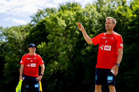 Martin Sjögren, head coach of the Norwegian national