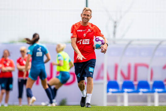 Martin Sjögren, head coach of the Norwegian national
