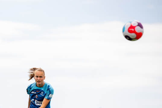 Caroline Graham Hansen of the Norwegian national football