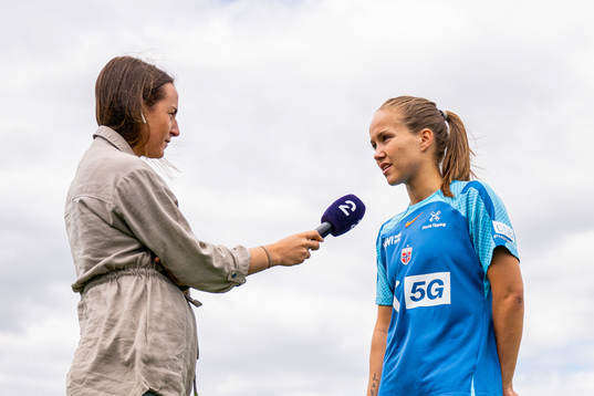 Guro Reiten of the Norwegian national football team is