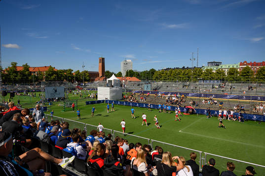 Spelplan på Heden