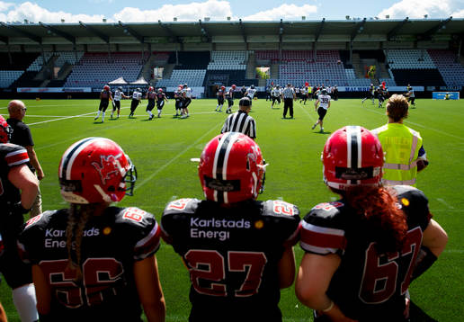 Vy från Carlstads avbytarplats