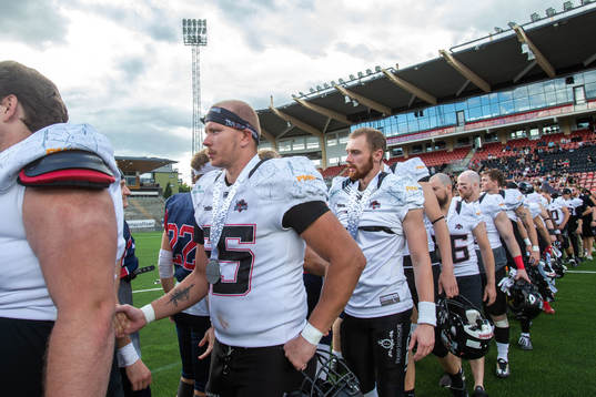 Örebro Black Knights herr Martin Jäppinen deppar