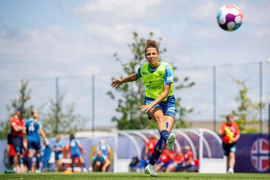Celin Bizet Ildhusøy of the Norwegian national football