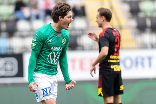Jönköpings Södras Robin Book jublar