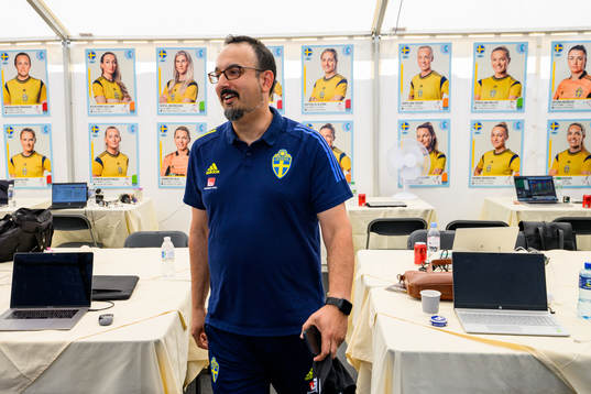Houman Ebrahimi, doctor of the Swedish women's national
