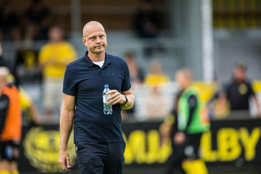 Mjällbys tränare Andreas Brännström